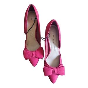 Chinese Laundry Pink Bow Heels